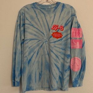 OFFICIAL LADY GAGA Stupid Love Hand-Dyed Tie-Dye Longsleeve
